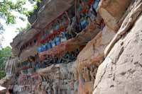 Foto fra Grotterne i Dazu, Kina